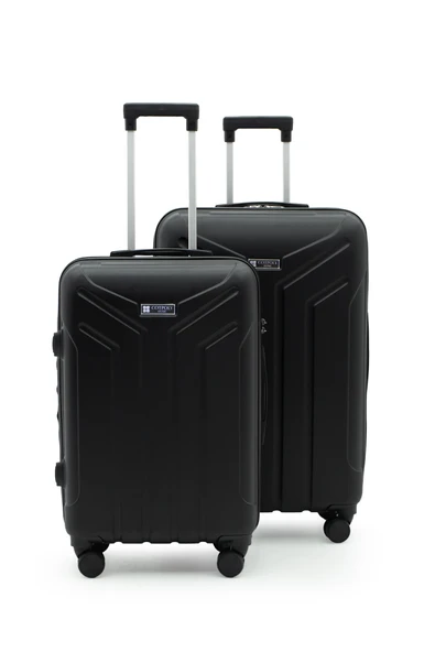Petra Lüx 2'li Abs Valiz Seti Büyük & Orta - Siyah
