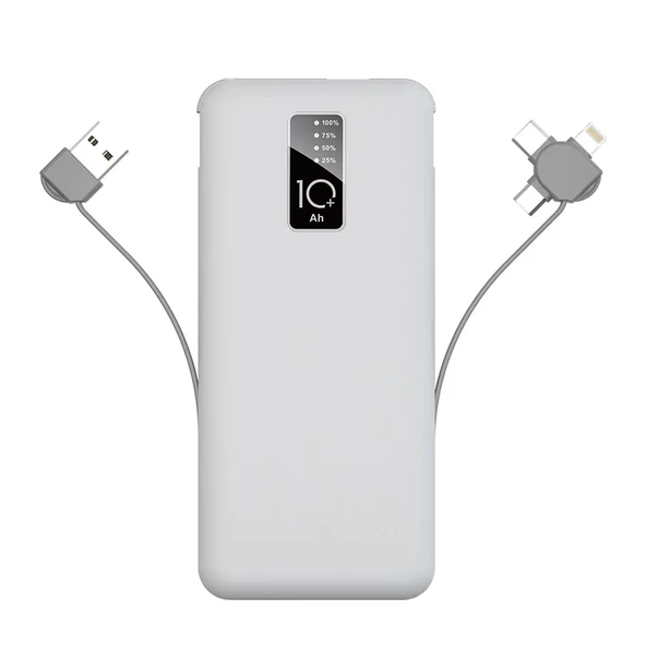 Samsung Galaxy S3 Mini uyumlu Powerbank Hızlı Şarj Led Göstergeli Powerbank 10000mAh - PW-05 - 2