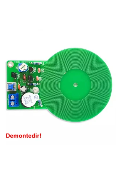 Metal Sensör Diy Kit Dedektör Elektronik Lehimleme Eğitim Devresi DC 5V 60mm Temassız Algılayıcı - Resim 2
