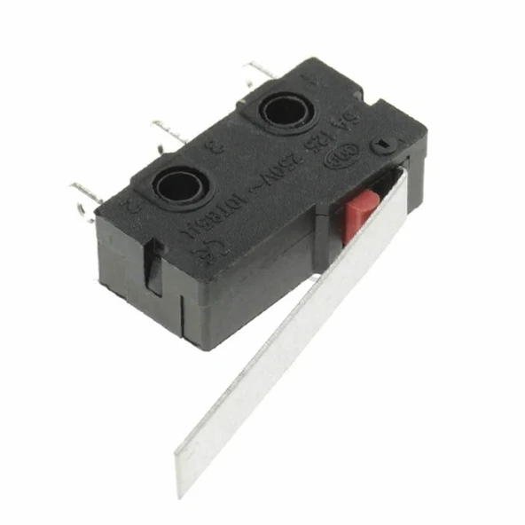 KW11-3Z-C Micro Switch Anahtar 28mm Kol 5A 250V Kollu NO NC COM SPDT Sınırlayıcı Momentary Buton - Resim 6