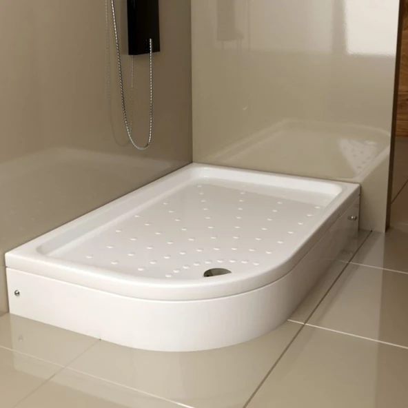 UBM 90 cm Asimetrik Oval Duş Teknesi Sağ