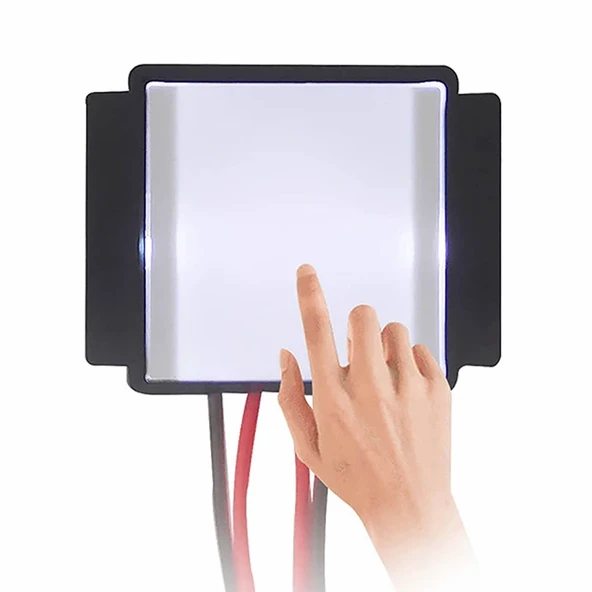 Ayna Dokunmatik Led Anahtar Dimmer DC 12V 3A 36W Açma Kapama Akıllı Ev Aydınlatma Banyo Dekoratif - 5