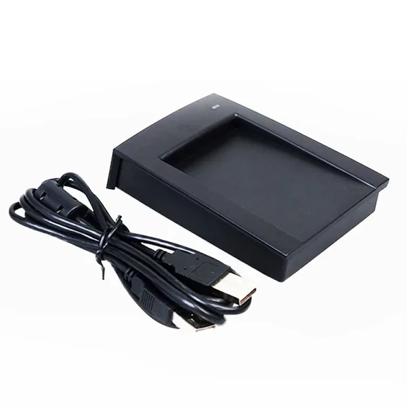 R10DC Çift Frekans 13.56Mhz ve 125Khz Usb Rfid Okuyucu Dual RFID Manyetik Kart Anahtarlık Etiket Oku - Resim 6