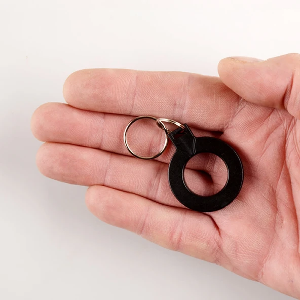 13.56Mhz RFID Halka Tip Tag Siyah Nfc UID Kimlik No Değiştirilebilir Etiket Anahtarlık Manyetik Kart - Resim 4