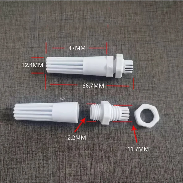 Plastik Sensör Kutusu Pvc68 Ds18b20 Lm35 Ntc Sht11 Htu21 Sht20 Sht21 Sht15 Sht75 Sht30 Aht10 Bme280 - 5