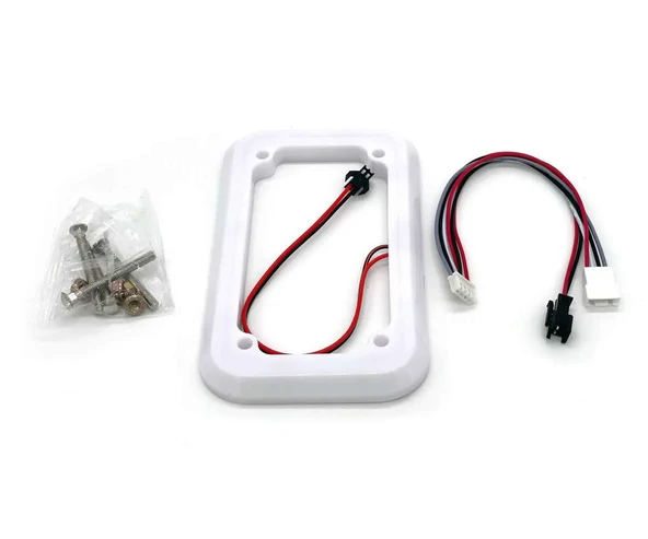 Jeton Kanalı Rgb Led Frame Oyun Coin Kanal Ön Montajlı Renkli Işıklı Dekoratif Gösterge Arcade Makin - 7