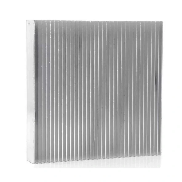 9cm x 9cm x 1.5cm Alüminyum Metal Soğutucu Blok Radyatör Amfi Led Entegre Transistor Vga Ram CPU - Resim 7