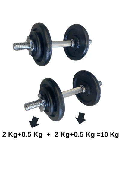 Xsport Demir Döküm 2'li Dambıl Set