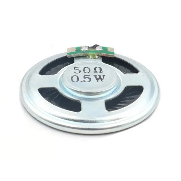 İnce 4cm 50 Ohm 3W Hoparlör Yuvarlak Speaker 40mm 3 Watt Ses Müzik Amfi Ses Oluşturucu Yüksek Kalite - Resim 8
