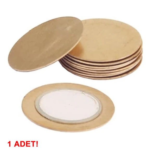 35mm Piezo Disk Ses Üretici Oyuncak Alarm Acil Tehlike Uyarı Kapı Zil Oyun Ton Şarkı Kısa Devre Buto - Resim 8