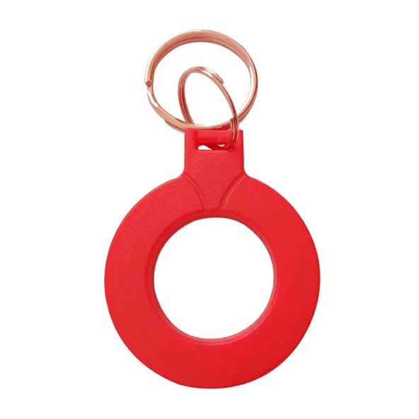 13.56Mhz RFID Halka Tip Tag Kırmızı Nfc UID Kimlik No Değiştirilebilir Etiket Anahtarlık Manyetik Ka