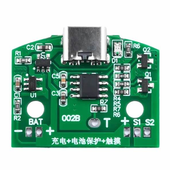 Type C Usb Masa Lamba Dokunmatik Led Dimmer Gece Lambası 3.7V Lion Lityum Pil Şarj 8W Parlaklık Kont ürün görseli