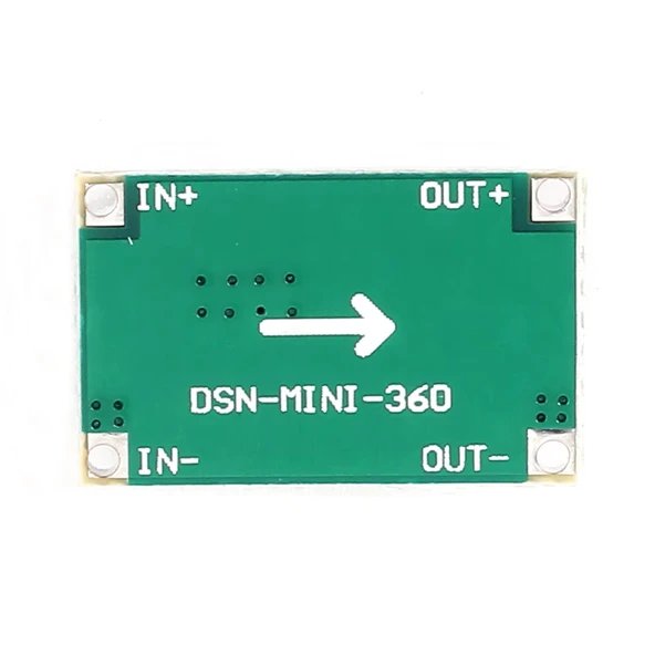 Mini-360 Voltaj Düşürücü Modül Güç Kaynağı Ayarlanabilir Voltaj Çıkışı 1V/ 17V Rc Uçak Araba Quadco - Resim 7
