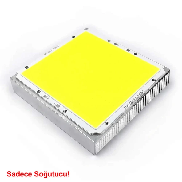 9cm x 9cm x 1.5cm Alüminyum Metal Soğutucu Blok Radyatör Amfi Led Entegre Transistor Vga Ram CPU - Resim 4