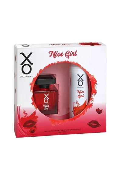 XO EDT 100ML+125ML DEO WOMAN SET-NİCE GİRL