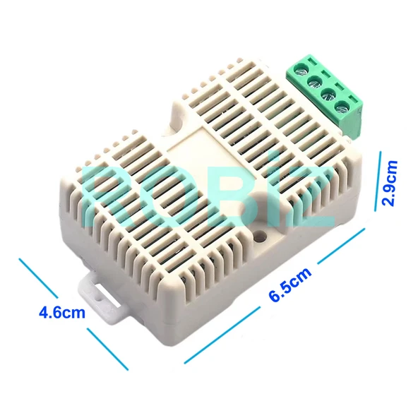 SHT20 Sıcaklık ve Nem Sensörü RS485 Haberleşme -40C /125C Termometre Isı Klima Termostat Medikal - Resim 3