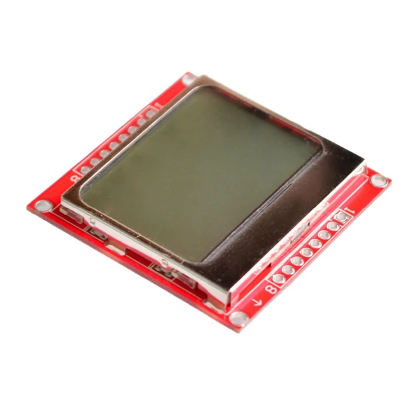 5110 84x48 Lcd Modül 84 x 48 Piksel Grafik Lcd Display Ekran 5V Beyaz Arka ışık Gösterge Menü Resim - Resim 7