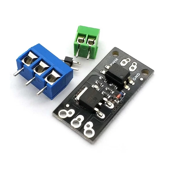 AOD4184 Mosfet Sürücü Modül Optokuplör izolasyon 40V 50A 50W Pwm Hız Kontrol Motor Selenoid Valf Led - Resim 6