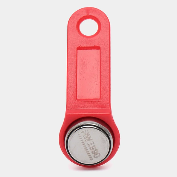 RW1990A İbutton Tag ID Değiştirilebilir Asansör Anahtar Güvenlik Akbil Personel Takip Kapı Giriş ürün görseli