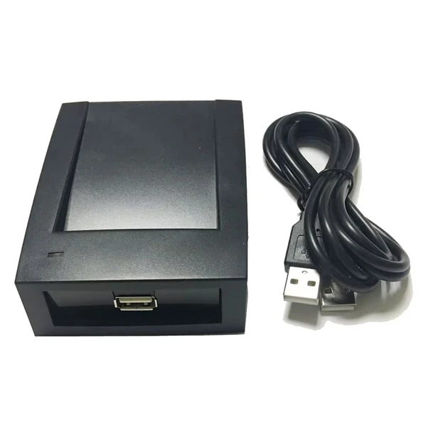 R10DC Çift Frekans 13.56Mhz ve 125Khz Usb Rfid Okuyucu Dual RFID Manyetik Kart Anahtarlık Etiket Oku - Resim 4