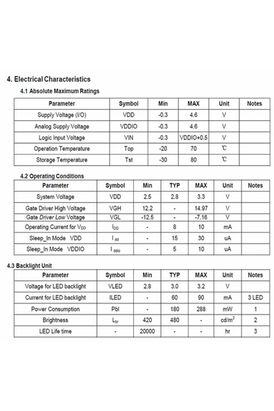 1.69 inç Lcd Tft Modül Yuvarlak Köşe ST7789V2 16 Pin SPI 8080 Paralel 240x280 Piksel Akıllı Saat - 6