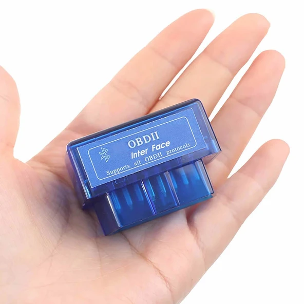 OBDII Bluetooth Araba Arıza Tespit Cihazı Beyin Ayar Test Tamir Aracı Android Windows Kablosuz Can - Resim 2