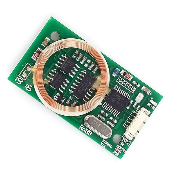 Dual RFID Okuyucu Modül Weigand 7941d 125khz 13.56Mhz Manyetik Kart Anahtarlık Etiket Personel Geçiş - Resim 8