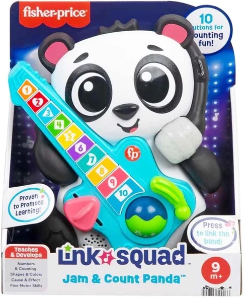 Fisher Price Sesli ve Işıklı Link Squad İlk Sayılarım Panda HYL25 - 4