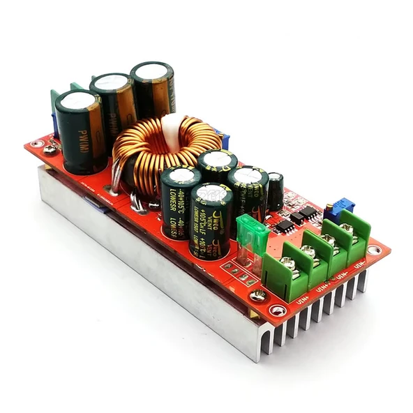 1200W Voltaj Yükseltici Modül 83V 12A Akım Voltaj Ayarlanabilir Led Sürücü Dc Çevirici Regülatör Güç