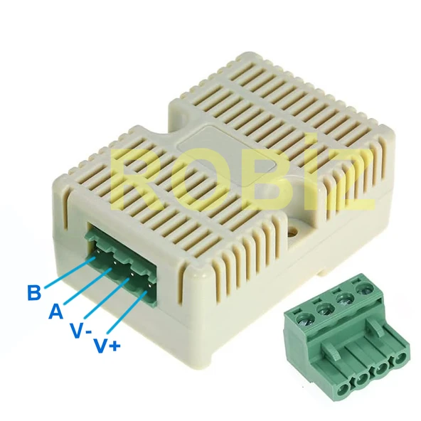 SHT20 Sıcaklık ve Nem Sensörü RS485 Haberleşme -40C /125C Termometre Isı Klima Termostat Medikal - Resim 6