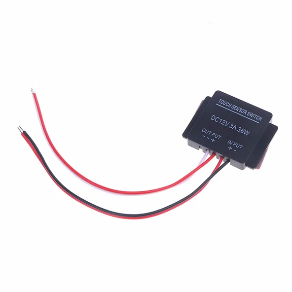 Ayna Dokunmatik Led Anahtar Dimmer DC 12V 3A 36W Açma Kapama Akıllı Ev Aydınlatma Banyo Dekoratif - 8