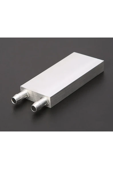 4x12cm Sıvı Su Soğutucu Alüminyum Blok Bilgisayar Cpu Grafik Gpu Anakart Xbox Lazer Kafa Soğutma - Resim 4