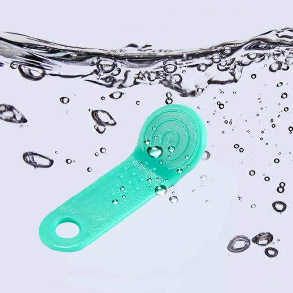 RW1990A İbutton Tag ID Değiştirilebilir Asansör Anahtar Güvenlik Akbil Personel Takip Kapı Giriş - Resim 4