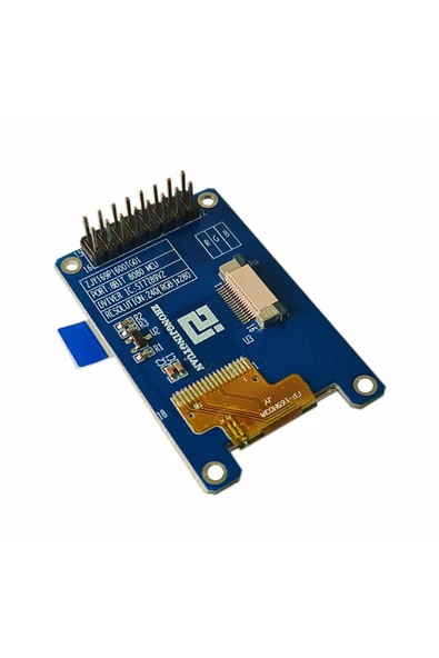 1.69 inç Lcd Tft Modül Yuvarlak Köşe ST7789V2 16 Pin SPI 8080 Paralel 240x280 Piksel Akıllı Saat - 3
