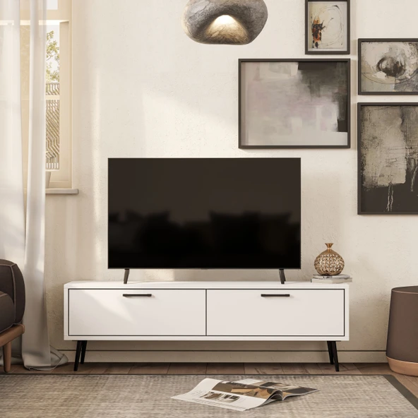 4060 Bold 138 Cm Tv Ünitesi Beyaz - 3