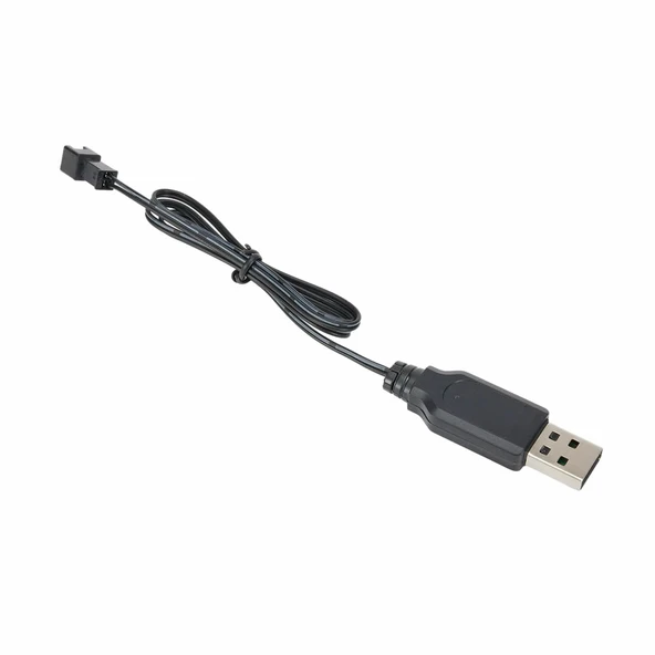 3.7V / 3.6V Lityum Pil Usb Şarj Kablosu JST SM-2P Soket Lipo Batarya RC Quadcopter Drone Helikopter - Resim 7