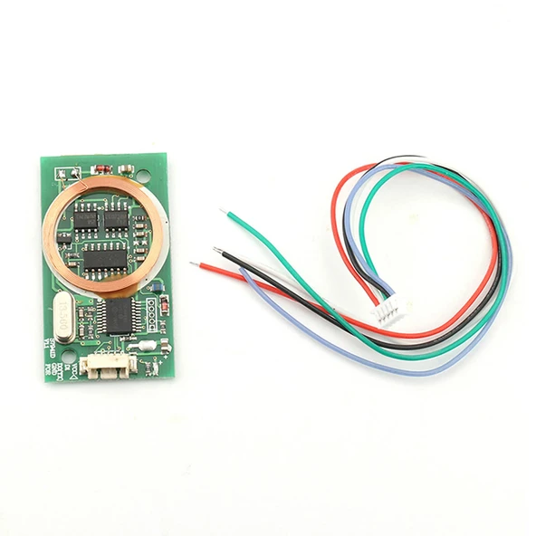 Dual RFID Okuyucu Modül Weigand 7941d 125khz 13.56Mhz Manyetik Kart Anahtarlık Etiket Personel Geçiş - Resim 5