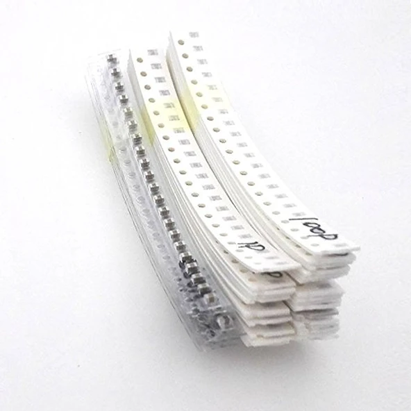 0805 Smd Kapasitör Set 16 Tip 320 Parça Yüzey Montaj Film Seramik - Resim 8