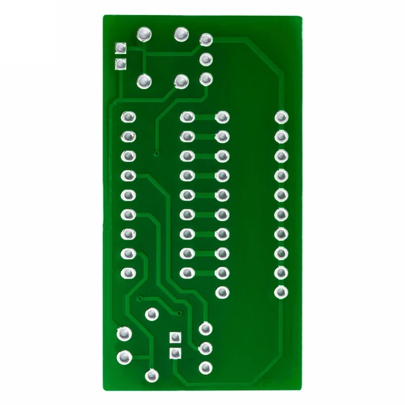 Demonte LM3914 10 Led 3.7V Lityum 12V Pil Kapasite Gösterge Modül DIY Led Elektronik Lehimleme Eğiti - Resim 8