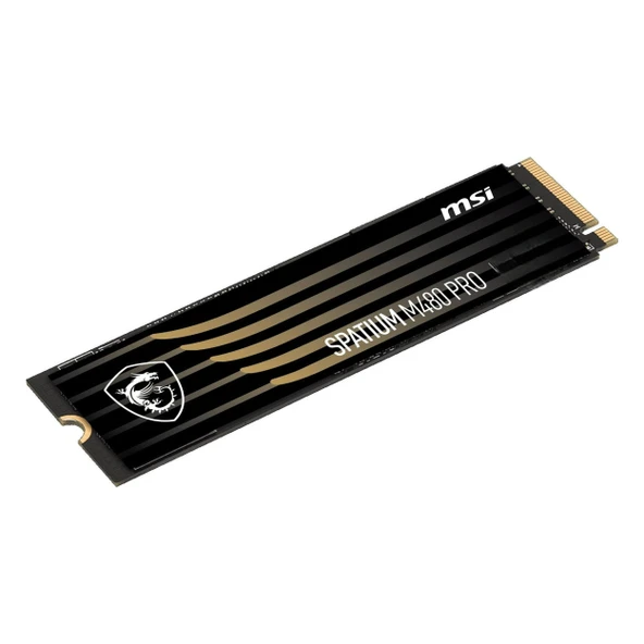 MSI Spatium M480 Pro 4TB (7400/7000MB/s) M.2 2280 PCIe 4.0 NVMe SSD - 2