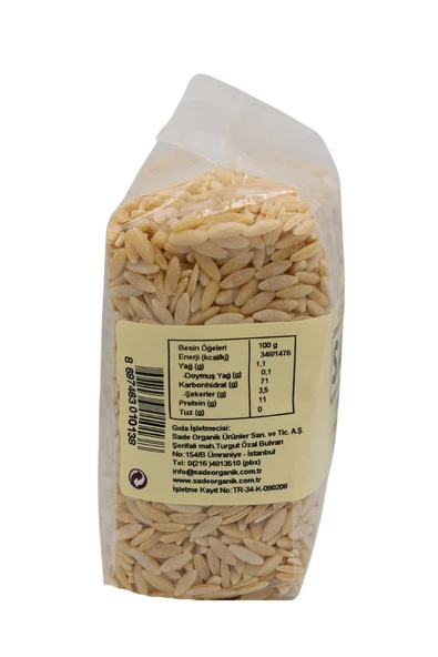 Sade Organik SADE ORGANİK ARPA ŞEHRİYE 500 GR 2'li PAKET - 2