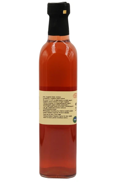 Sade Organik SADE ORGANİK ÜZÜM SİRKESİ 500 ml 2'li PAKET - 3