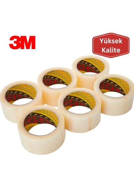 3M 45 Mm X 100 Metre Koli Bandı 36'lı (36 Adet)