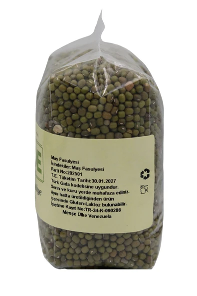 Sade Organik Sade Gurme Maş Fasulye 500 gr 5'li Paket - 3