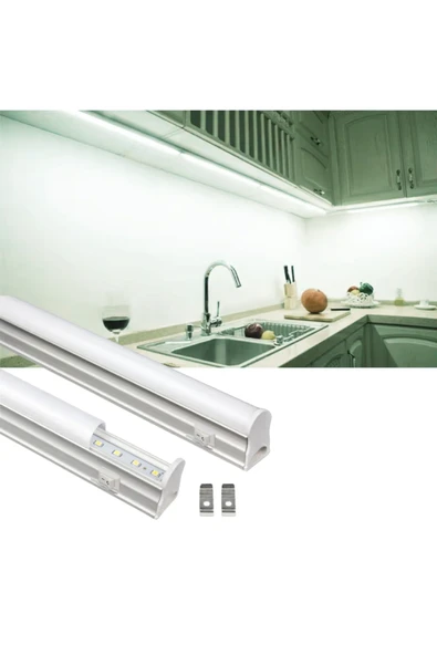 30 Cm, 4 Watt 3000 Kelvin Günışığı Eklenebilir Bant Armatür - Eklenebilir Led Armatür, 220V Armatür - 3