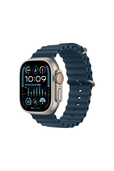 APPLE WATCH ULTRA 2 49MM TİTANİUM BLUE OCEAN BAND