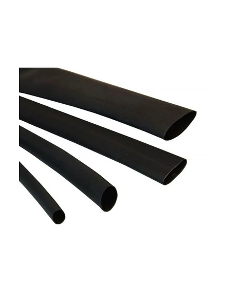 MAKARON 4,5MM ISI İLE DARALAN SİYAH