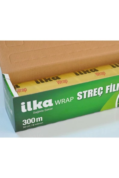 İLKA PLASTİK Ilka Wrap 30x300 Mt 8 Mk Strec Film - 2