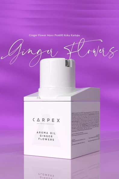 Carpex Ginger Flower Maxx Pro 600 Koku Kartuşu 120 ml ürün görseli