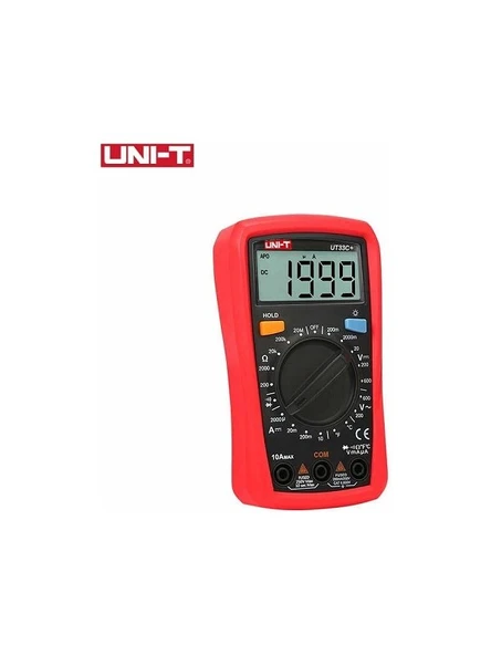 UNI-T UT33C+ DİJİTAL MULTİMETRE ÖLÇÜ ALETİ - 2